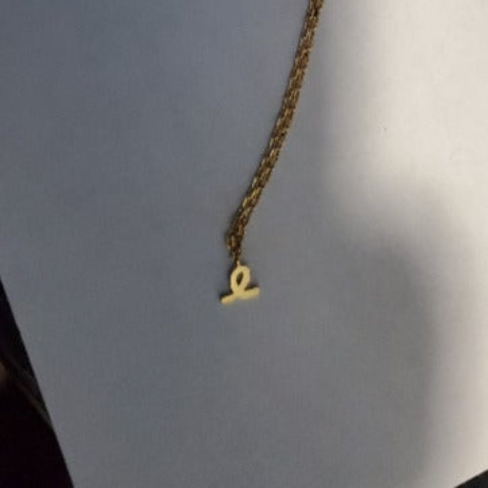 Kate Spade Script Letter E Necklace